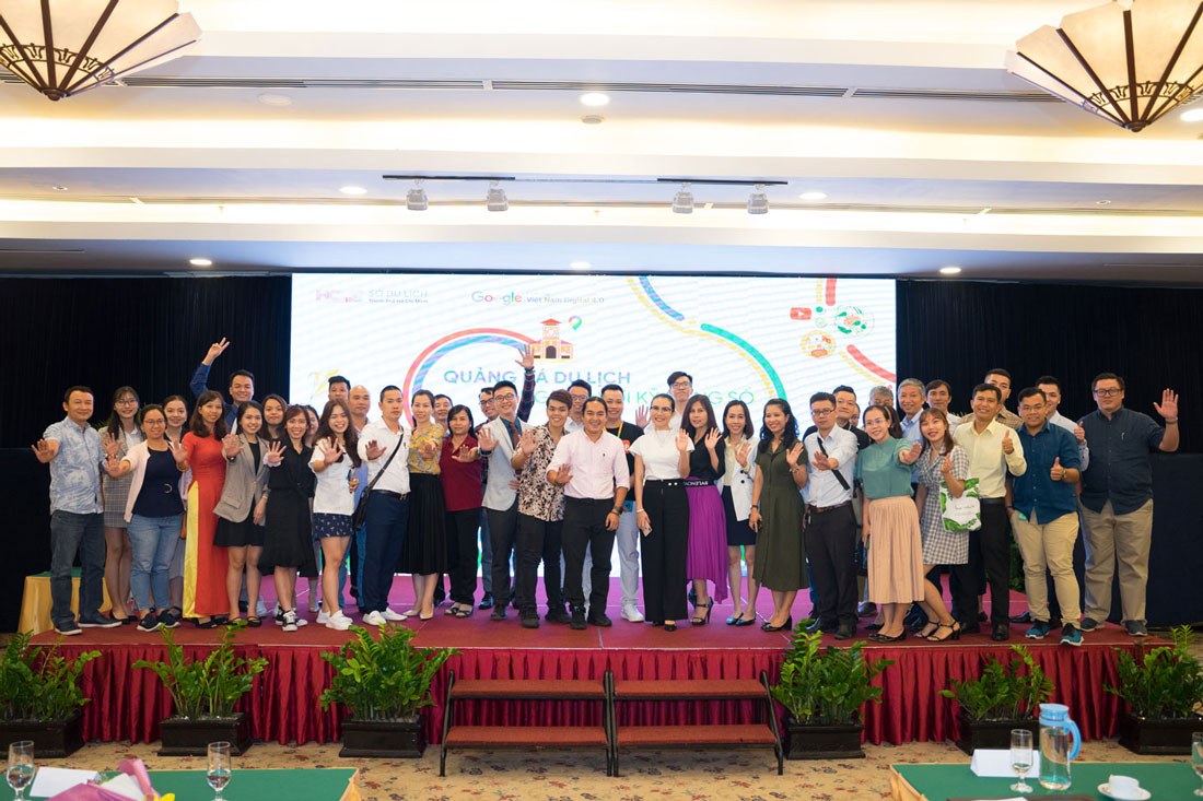 Photos taken at the event of Google and the Ho Chi Minh City Department of Tourism.